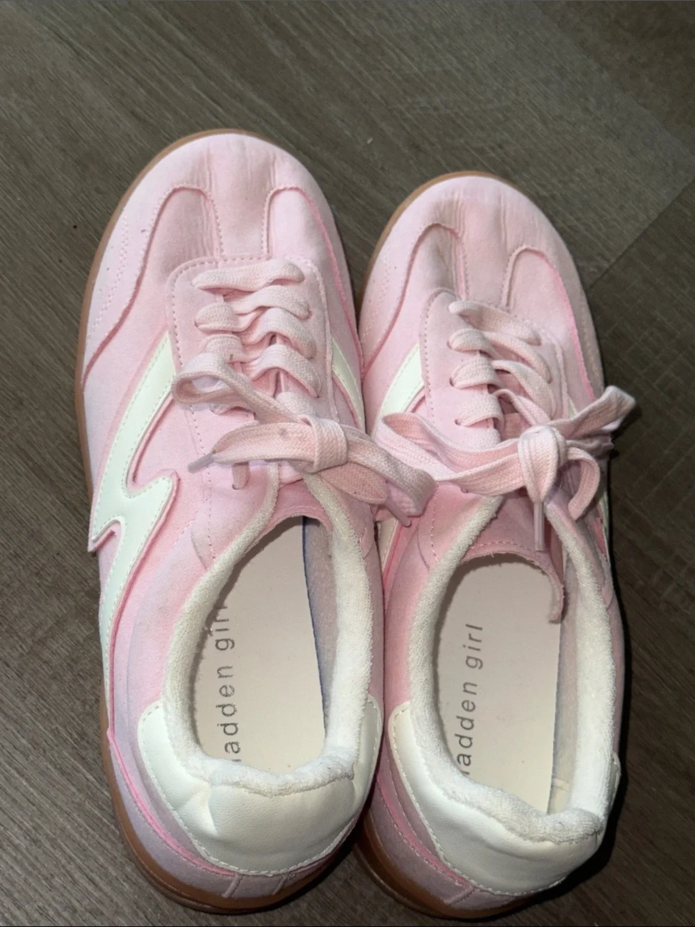 Madden Girl pink canvas